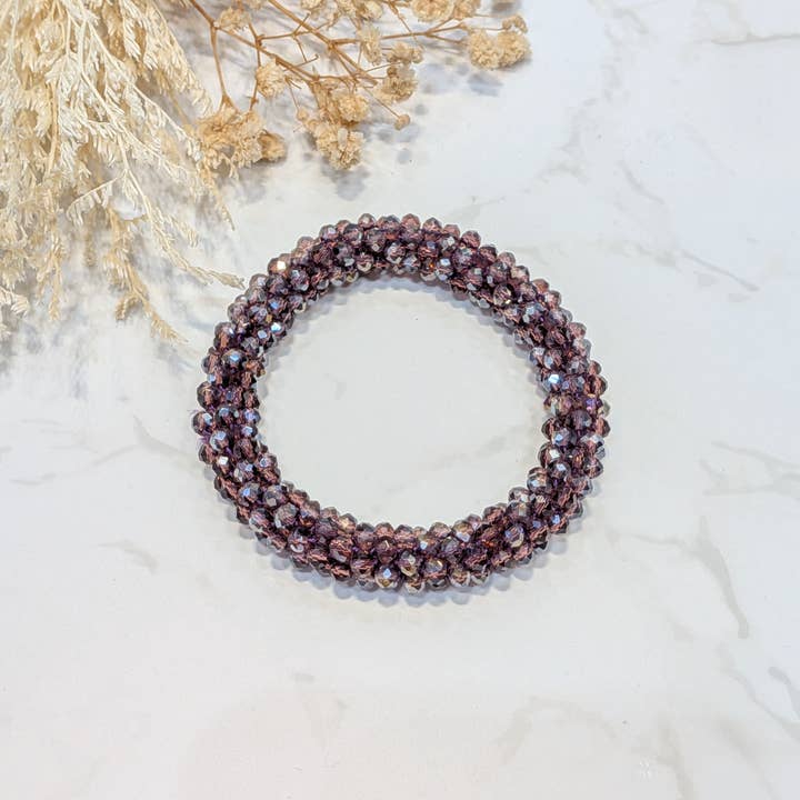 LOLO & YAYA - Wholesale Link & Chain Bracelet - Red-tone crystal effect bracelet29