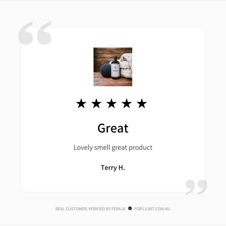 Lil'Bit Better - Wholesale Liquid Laundry Detergent - Concentrated Eucalyptus Wool & Delicates Wash 500ml