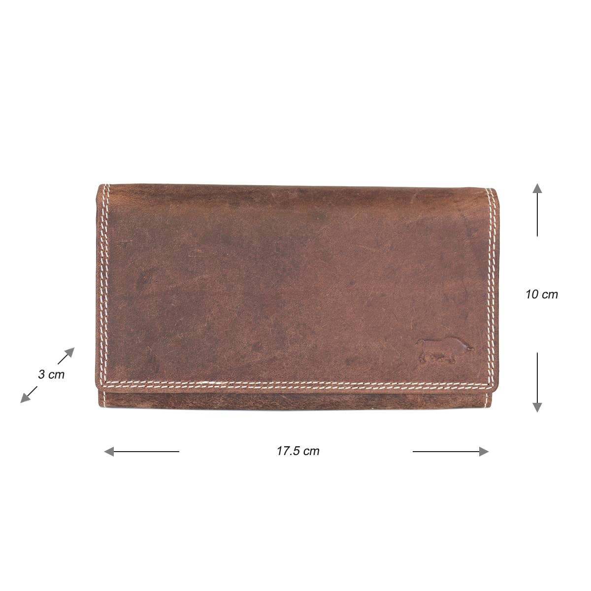 Arrigo - Wholesale Wallet - Women's - Large Buffalo Leather Wallet with Flap - 3 Colours - Arrigo19