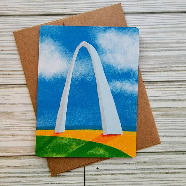 Arch Handgemachte Grußkarte für den Großhandel von Brumbams Creations