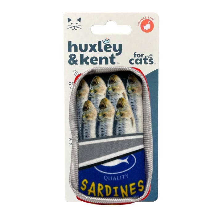 Huxley & Kent – Brinquedo - Gato por atacado – Brinquedo para gato em lata de sardinha