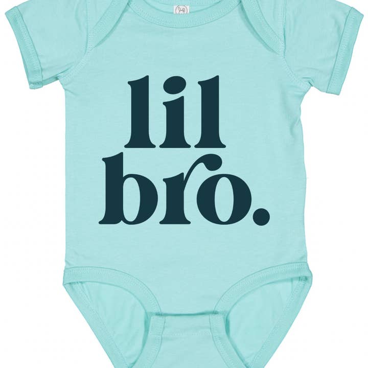 Lil Bro Baby Rompertje - Kleine Broer - Babyrompertje voor wholesale door Cora & Co. Handmade