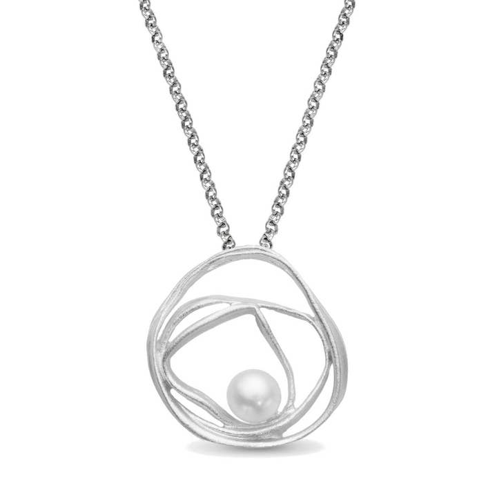 CIONDOLO ANDROMEDA PERLA per la vendita all'ingrosso da parte di Argent Basic