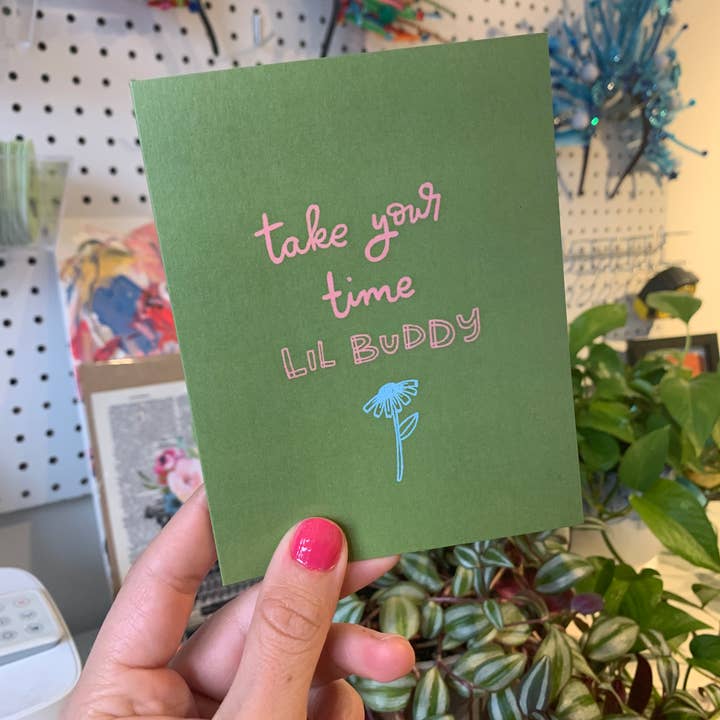 Prendi la tua carta del tempo per la vendita all'ingrosso da parte di Good Letters Design