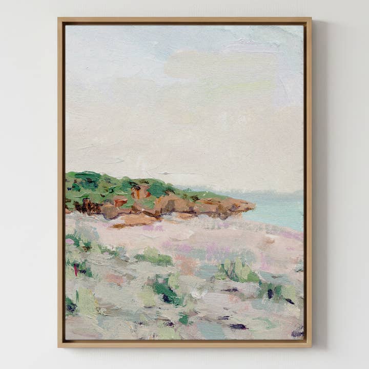Pastel Shores - Impression sur Toile de Galerie pour la vente par Ed Pulella Art