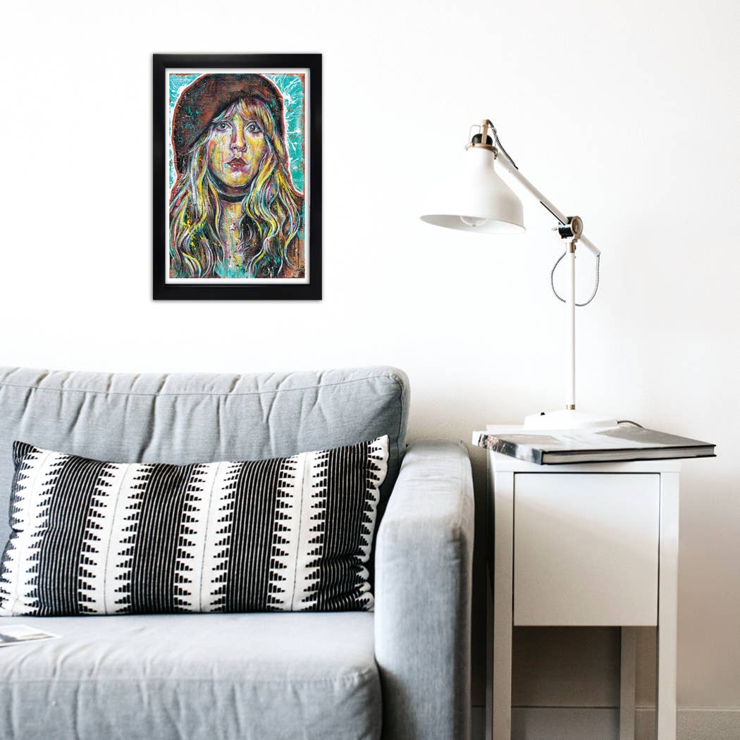 Point Blank Art & Design - Vente Affiche d'art - Stevie Nicks Impression artistique 30,5 x 45,7 cm3