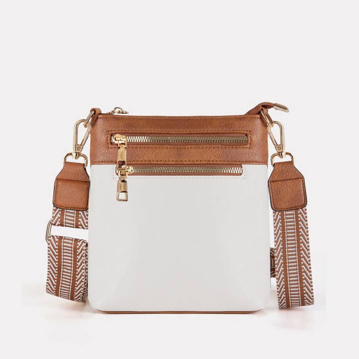 Wholesalesir - Wholesale Crossbody Bag - Women's - Retro Contrasting PU Leather Crossbody Bag
