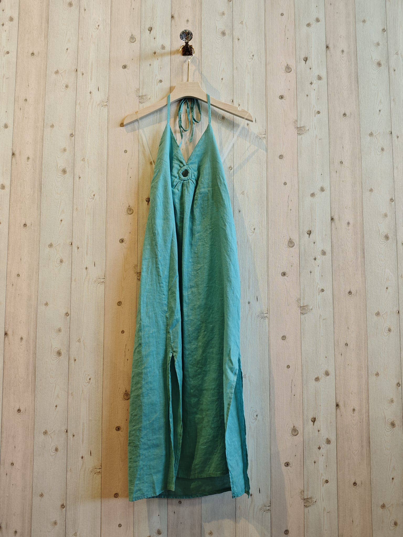 Linen & More - Vendita all'ingrosso Vestito - Donna - RIF 13992 VESTITO IN LINO CON SPALLINE9