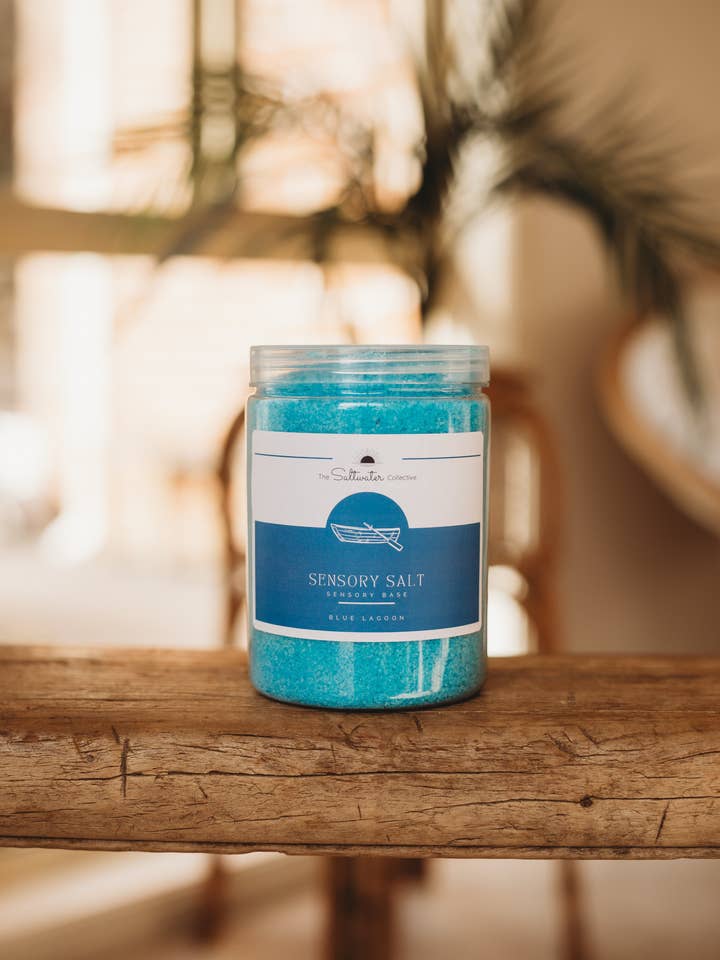 Blue Lagoon - Sensory Salt for wholesale by The Saltwater Collective
