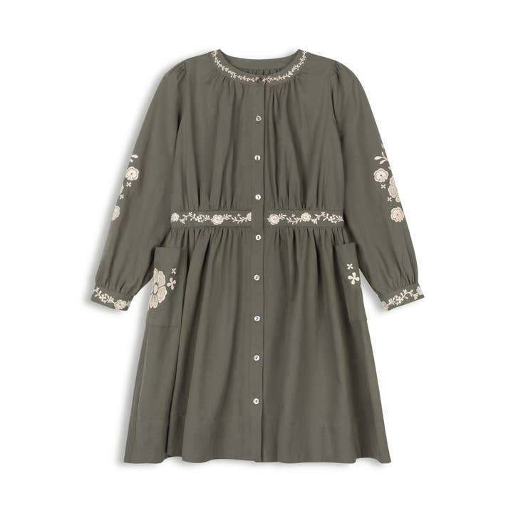 Colección Bordada Floral - Oliva - WS para venta al por mayor de Ely’s & Co.