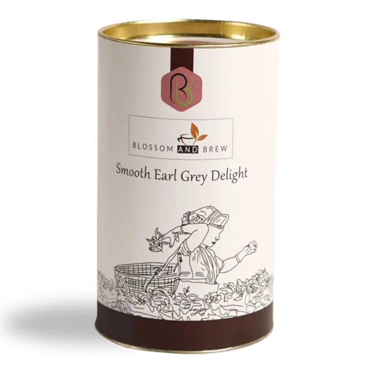 Blossom & Brew - Wholesale Loose Tea - Earl Grey Black Tea- Smooth Bergamot & Vanilla Cream