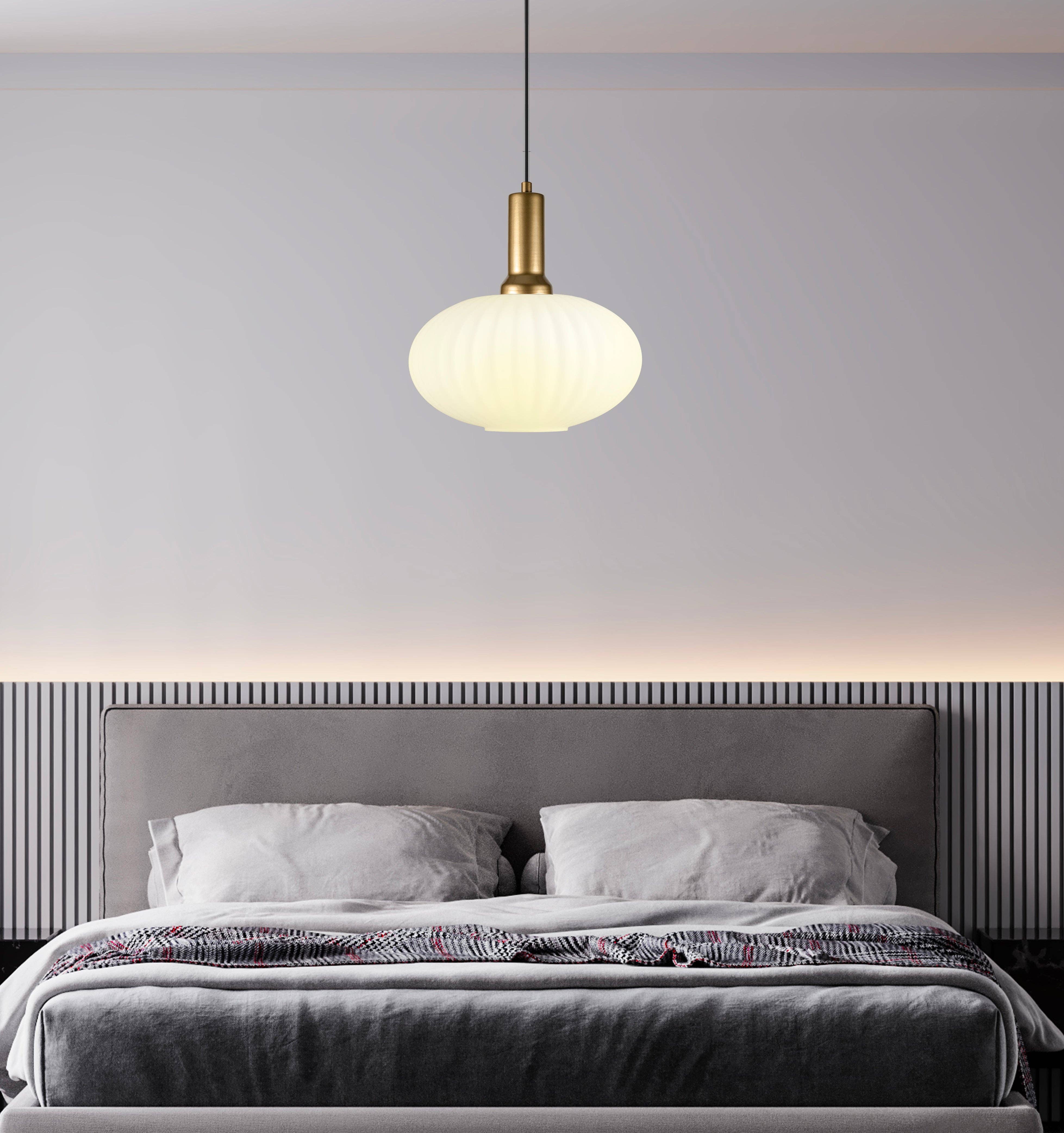 Eclipse Lighting - Wholesale Chandelier/Hanging Light - Smoke Gray Modern Glass Pendant Light, Custom Ribbed Glass Pendant Lighting, Multi Lighting for Stairwell Long Chandelier, Elegant Light4