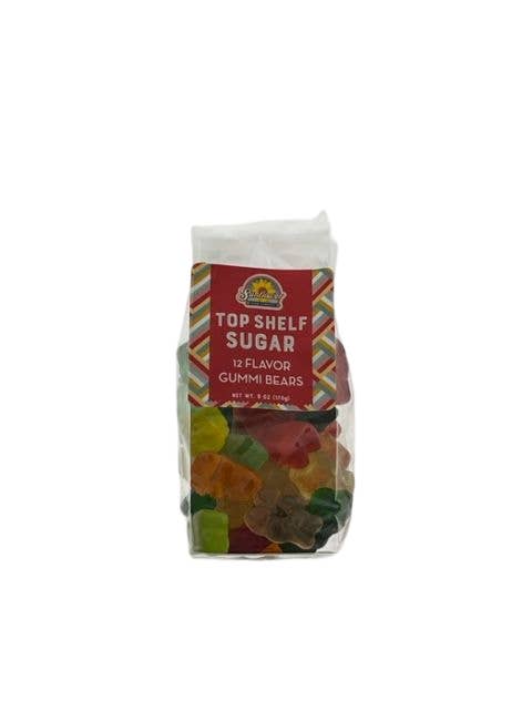 Pocketsnak-12 Flavor Gummi Bears, 6 oz. bag for wholesale by Sunflower Food Company
