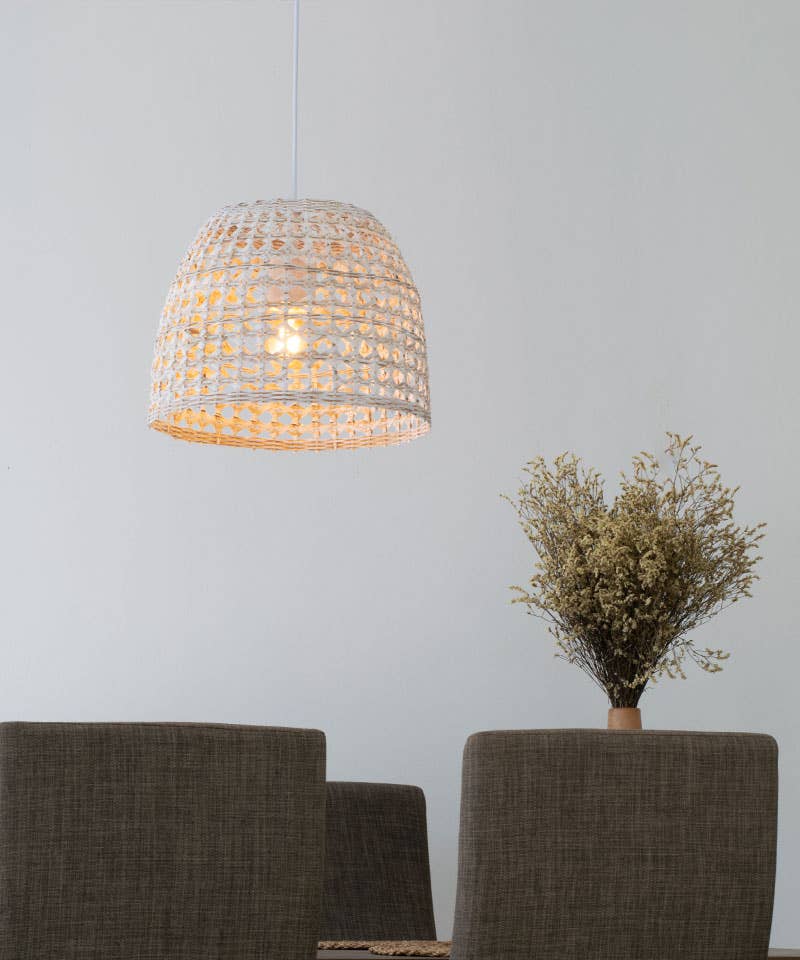 Lanna Passa - Wholesale Chandelier/Hanging Light - Woven Bamboo Basket Light - Ceiling/Hardwired5