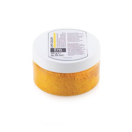 Silikomart - Wholesale Craft Supplies - Liposoluble Powder Food Dye - Yellow - 20g0