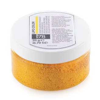 Silikomart - Wholesale Craft Supplies - Liposoluble Powder Food Dye - Yellow - 20g0