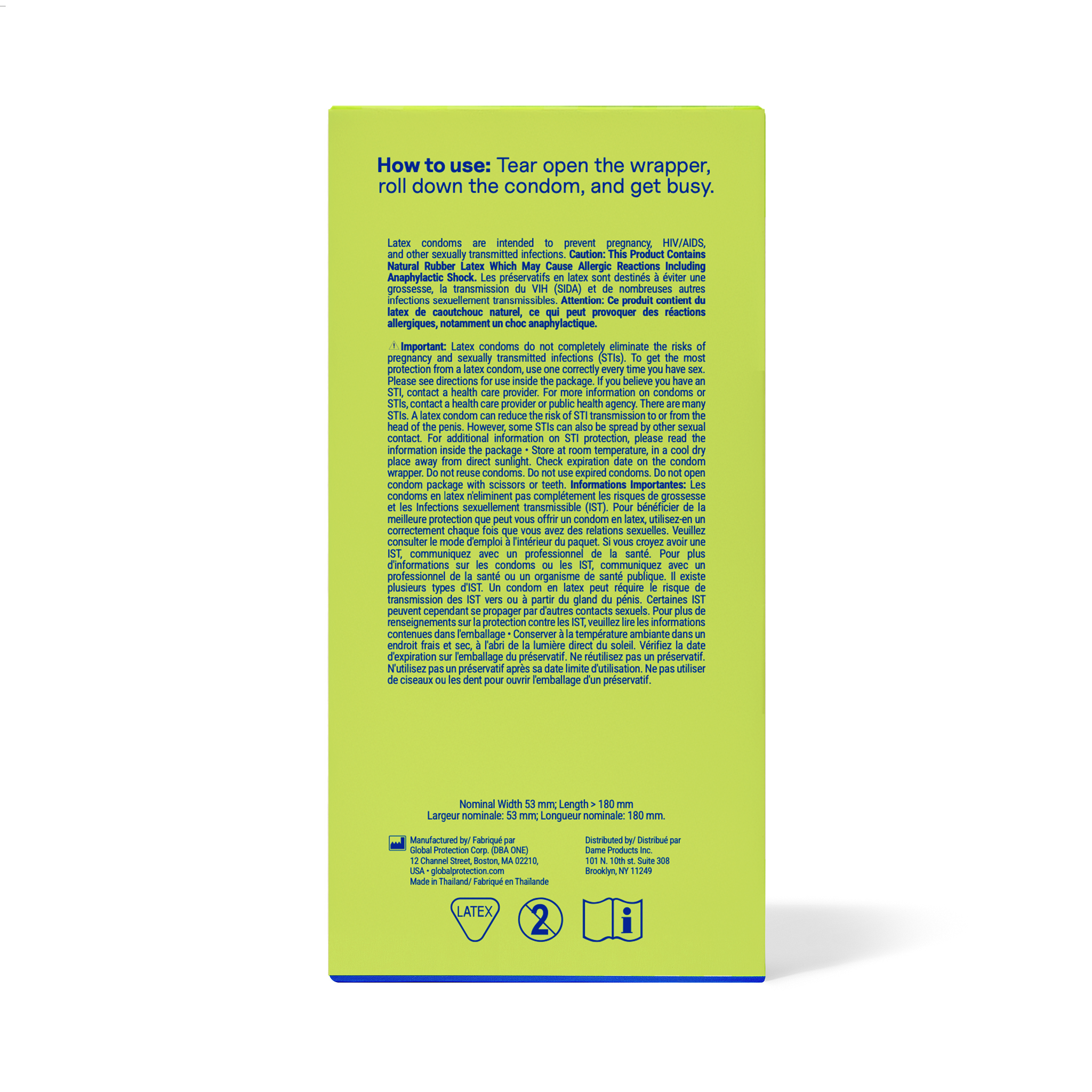 Dame Products - Wholesale Contraceptive/Condom - Condoms - Ultra-Thin2