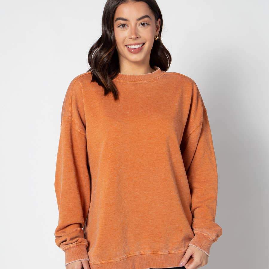Purchase Wholesale burnt orange sweatshirt. Free Returns Net 60