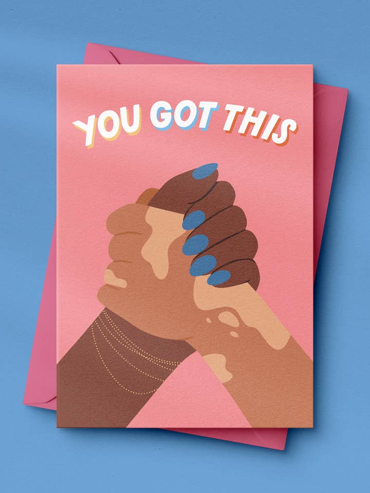 You Got This Greeting Card | Support Card for wholesale by Adrienne Shelford