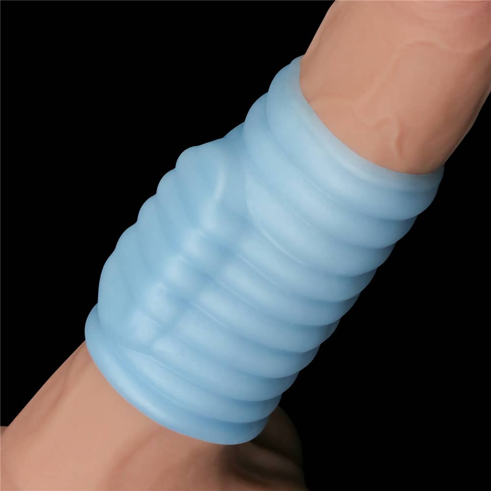 LOVETOY - Wholesale Sex Toy - Vibrating Wave Knights Ring (Blue)7