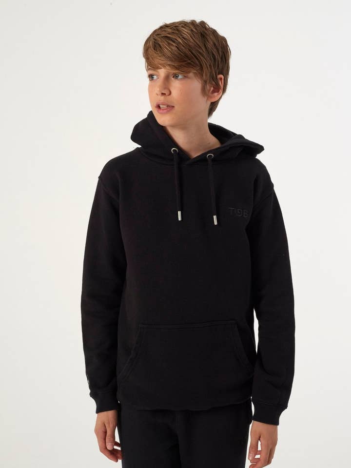 SILVERBACK TGB HOODY - BLACK for wholesale by That Gorilla Brand