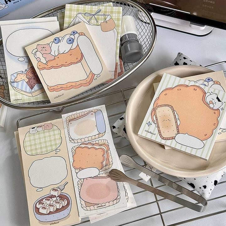 Hello Claws Limited - Wholesale Notepad - Hello Cat | Cookie Memo Note Pad6