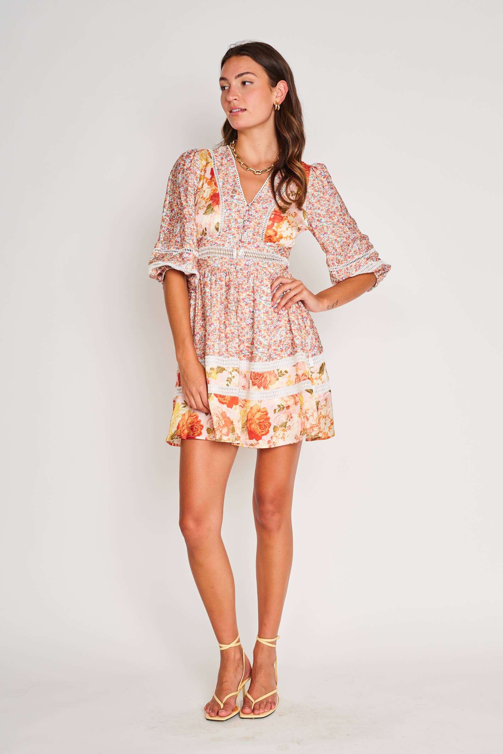 POSITANO DITSY DARCY DRESS for wholesale on Faire2