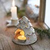 Lisa Angel – wholesale Candle holder – White Christmas Tree Tealight Holder -Not available to EU2