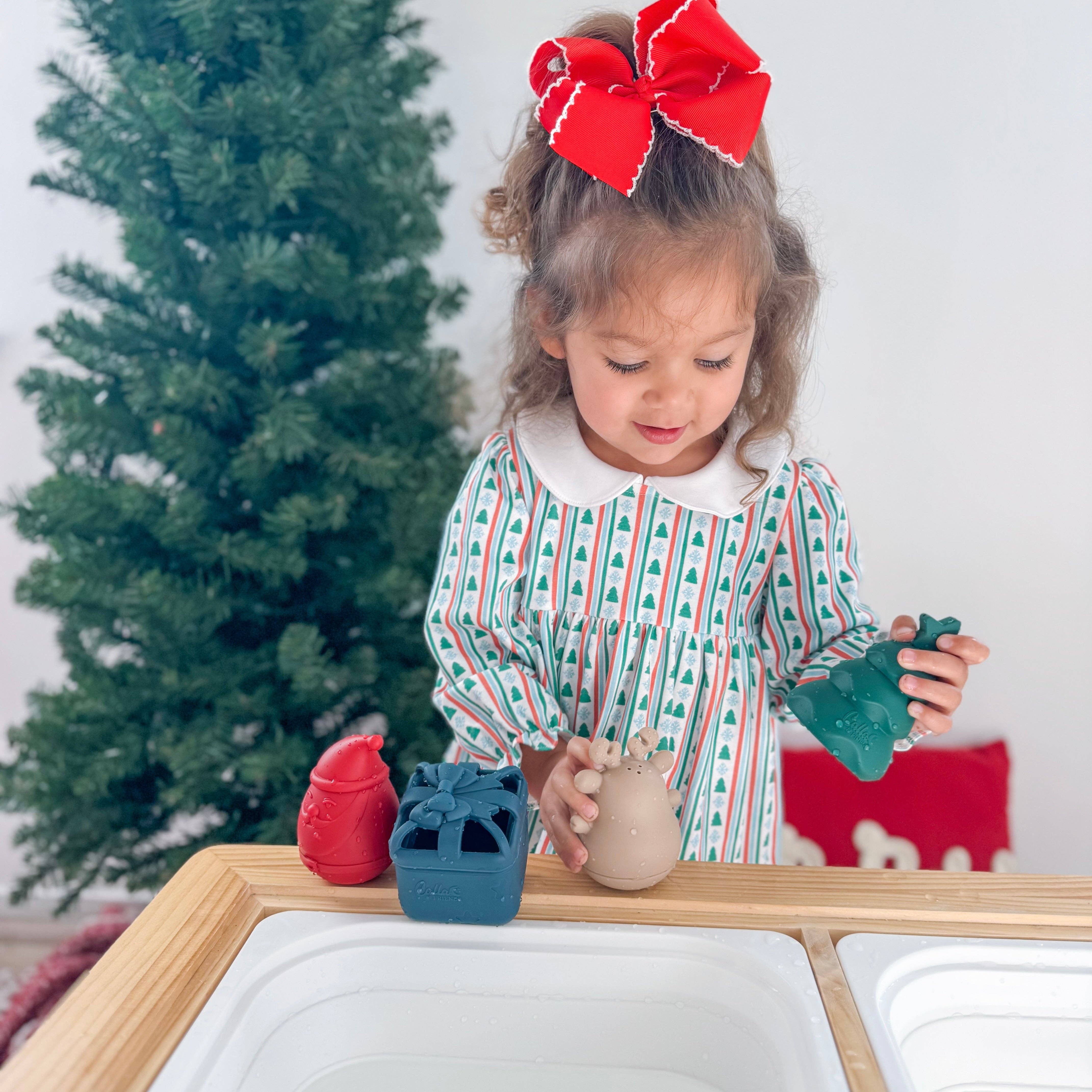 Calla & Friends - Wholesale Bath Toy - Baby - Holly Jolly Bath Toys2