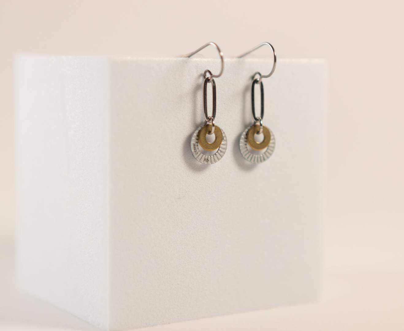 Mend on the Move - Wholesale Dangle Earrings - Rise Stainless Steel Earrings2