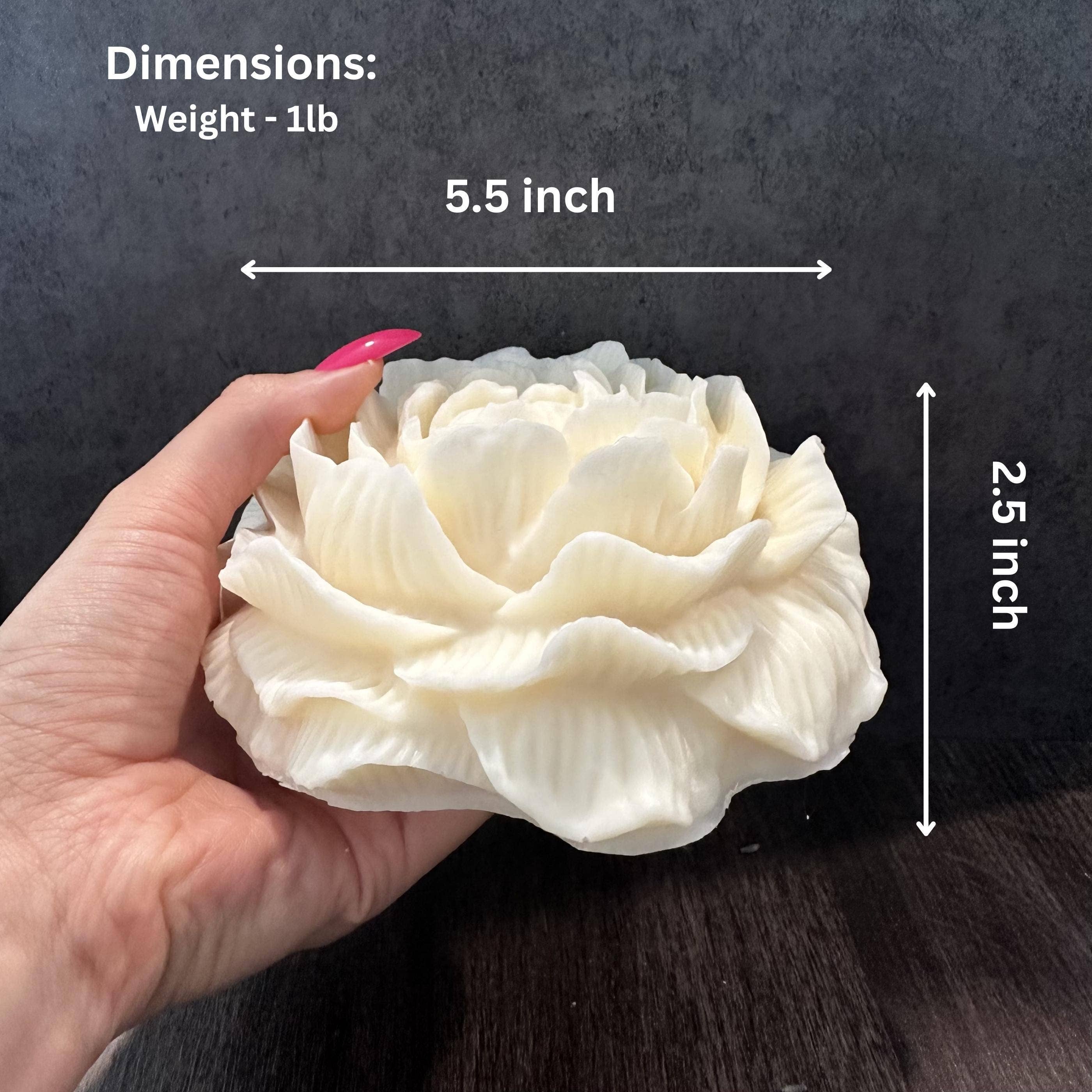 Karly’s Candles – wholesale Novelty candle – Peony Flower Soy Wax Candle Favors for Events4