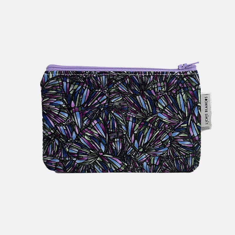 LICHIS BLANCOS - Wholesale Coin Purse - Women's - BUTTERFLY PURSE0