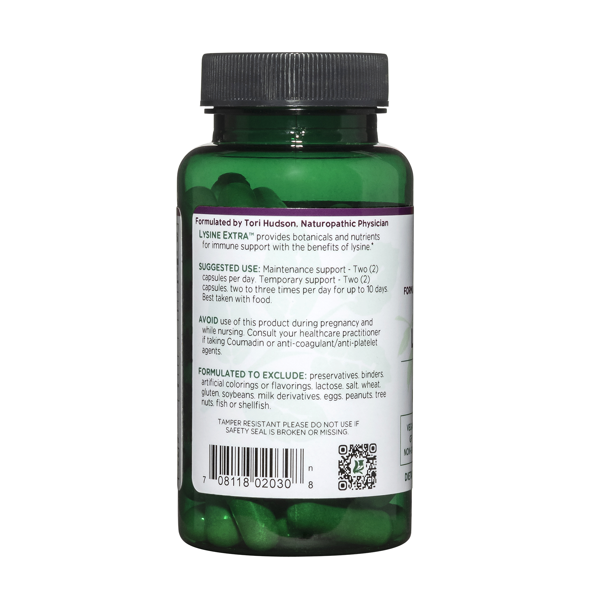 Vitanica - Wholesale Oral Supplement/Vitamin - Lysine Extra™ / 60 caps btl1