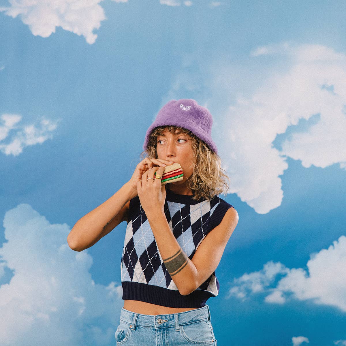 Until Pty Ltd - Wholesale Socks – Unisex - Eat My Socks Socks Classic BLT1