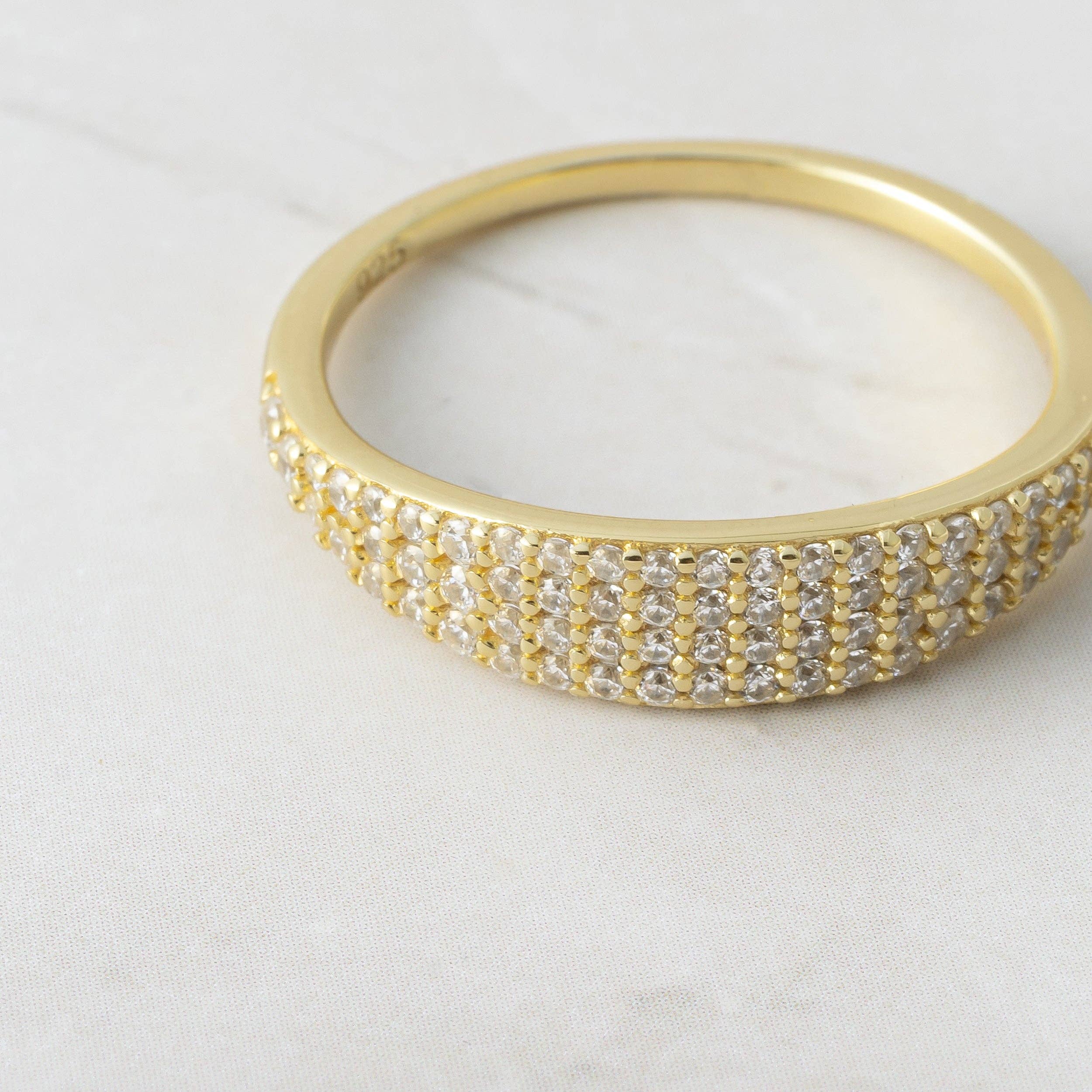 Sami Jewels - Wholesale Signet Ring - Pavé Signet Ring3