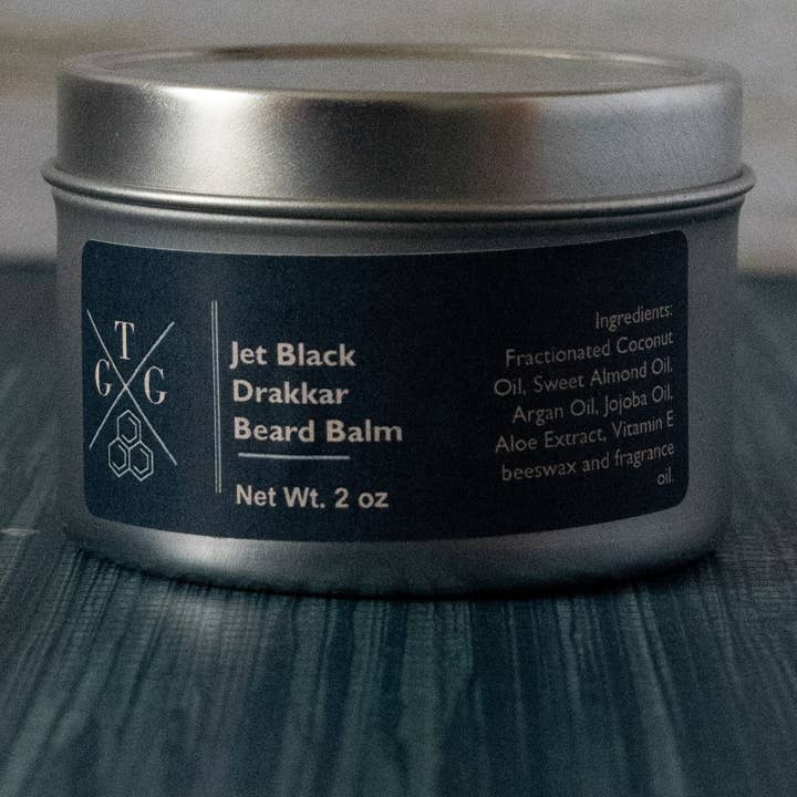 Bálsamo para barba Jet Black Drakkar para venta al por mayor de Gala Tea and Gifts