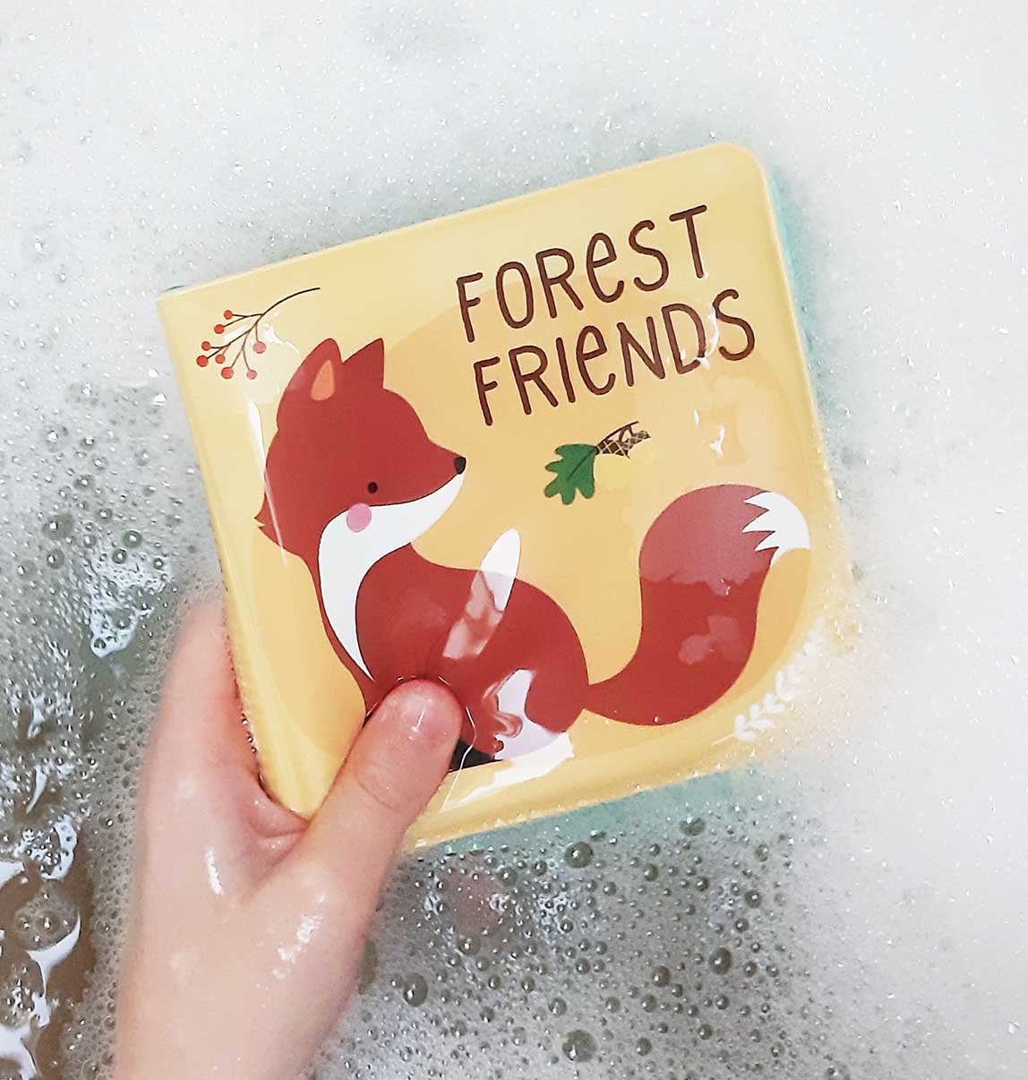 A Little Lovely Company - Vente Jouet pour le bain – bébé - Livre de bain : amis de la forêt4