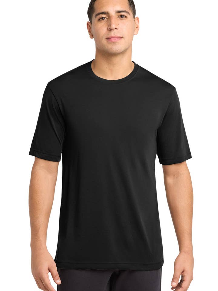 Ink Tees Anpassad T-shirt Personligt Tryck, Premiumkvalitet, Snabb Leverans, Flera Färger Sport-Tek PosiCharge Competitor™ Cotton Touch™ Tee. ST450 för wholesale av Ink Tees Custom Tshirts