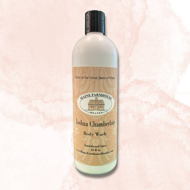 Joshua Chamberlain | Warm Sandalwood Spice | Body Wash for wholesale by Maine Farmhouse Brands