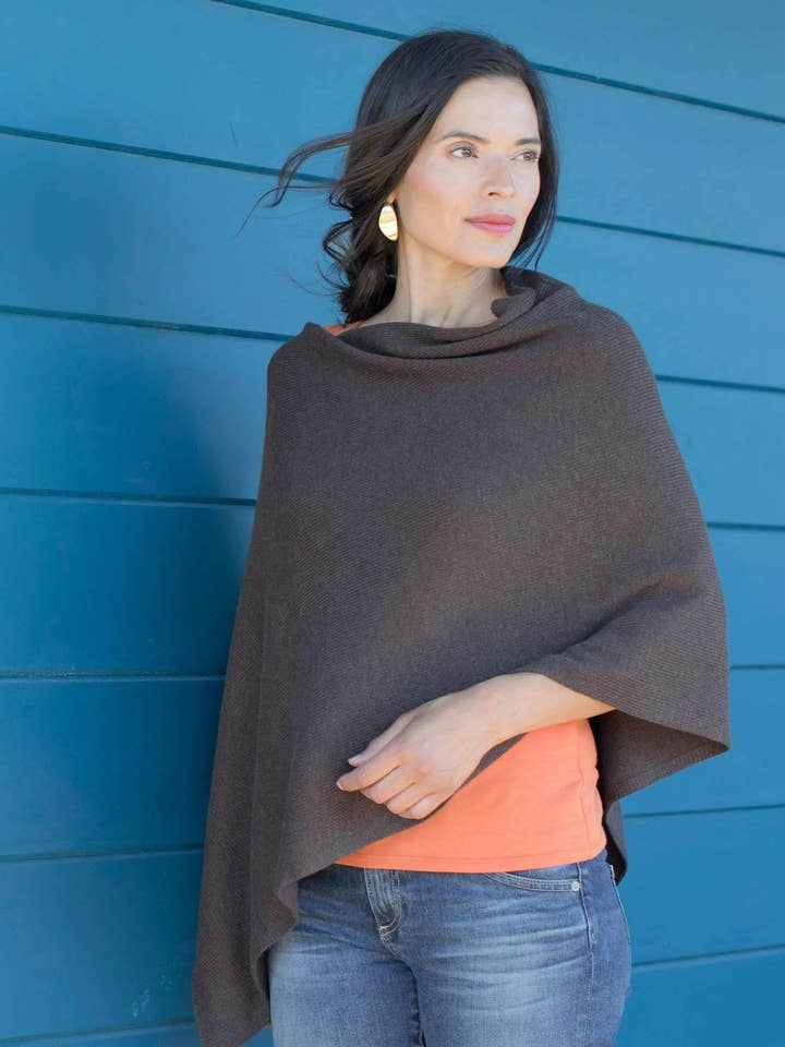 INDIGENOUS Impact Fashion - Wholesale Poncho - Women's - Essential Poncho14