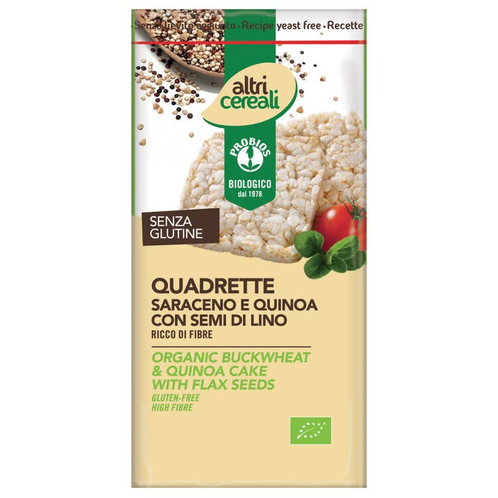 Probios - Vente Pains/tortillas - Carrés sans gluten de sarrasin et quinoa