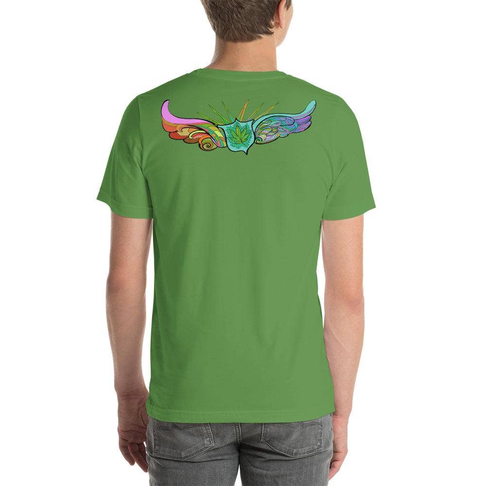 Joan Seed Studio inc. - Wholesale T-Shirt (Graphic) - Unisex - Cannabis Airlines Unisex Essential Fit Crew Neck T-Shirt6