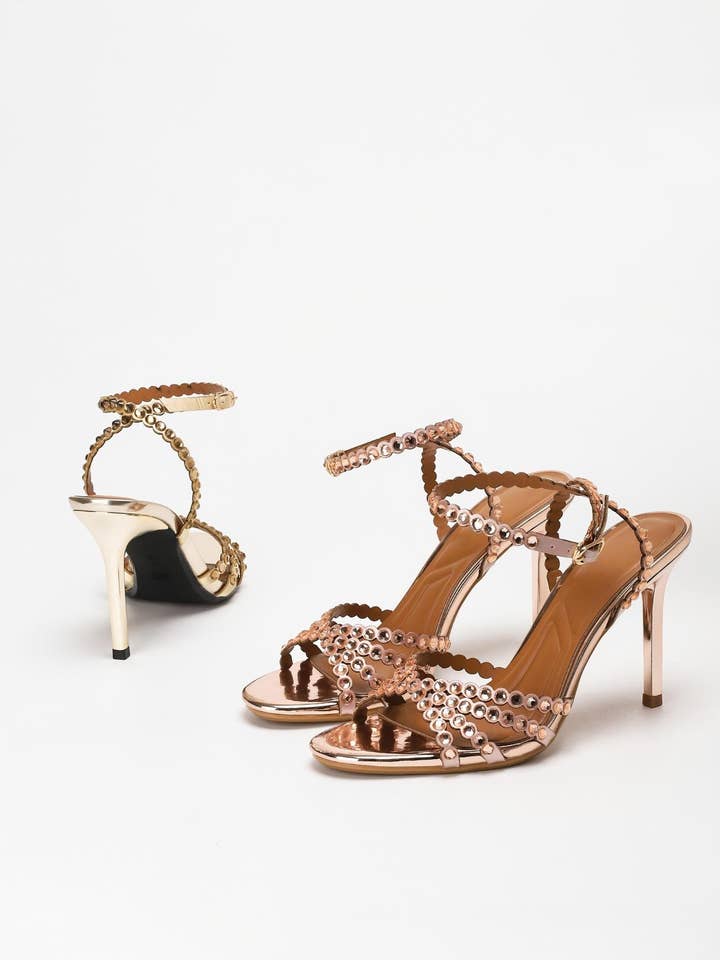 Talons aiguilles à bride en strass Printemps/Été 2026 pour la vente par JanL Ladies Shop