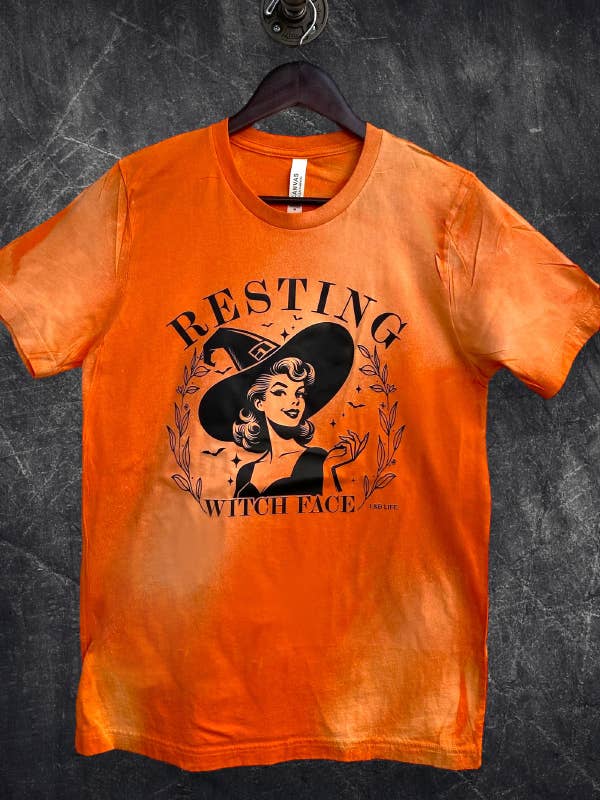BC BL DTF CARA DE BRUJA EN REPOSO CAMISETA para venta al por mayor de L&B Life