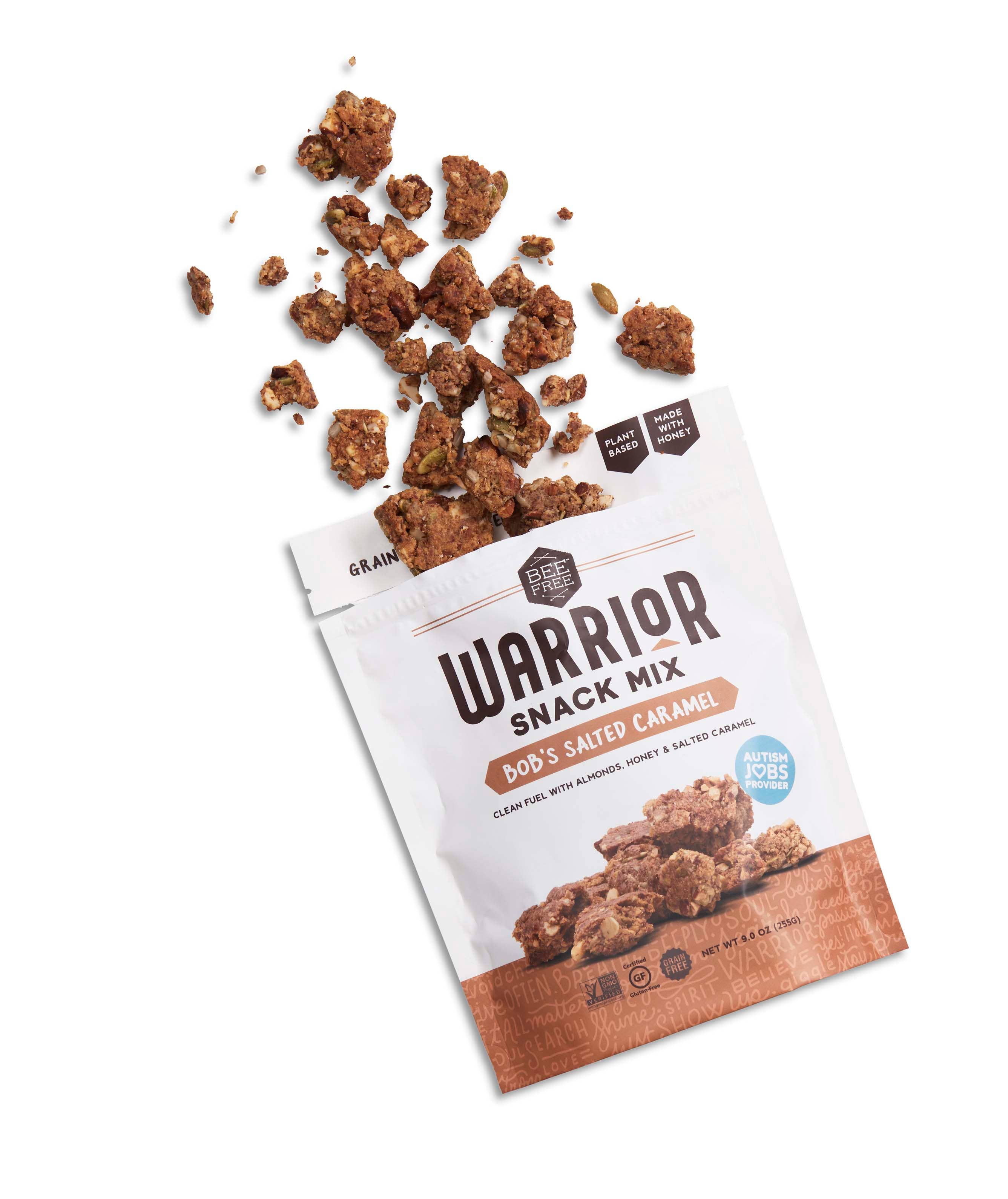 BeeFree LLC. - Wholesale Granola - Gluten Free Granola Snack: Variety Case of 124