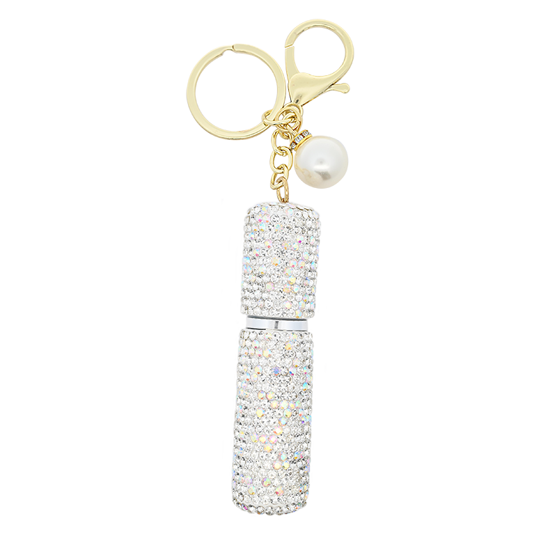 AMORINO SRL - Wholesale Purse/Bag Accessory - Women's - MINI PORTABLE PERFUME BOTTLE WITH RHINESTONE -OMQ24100A8263