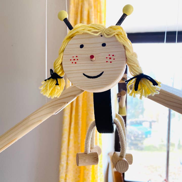 Mrozci – Großhandel Baby-Mobile – Fliegende Biene Baby Mädchen Kinderzimmer aus Holz Mobile