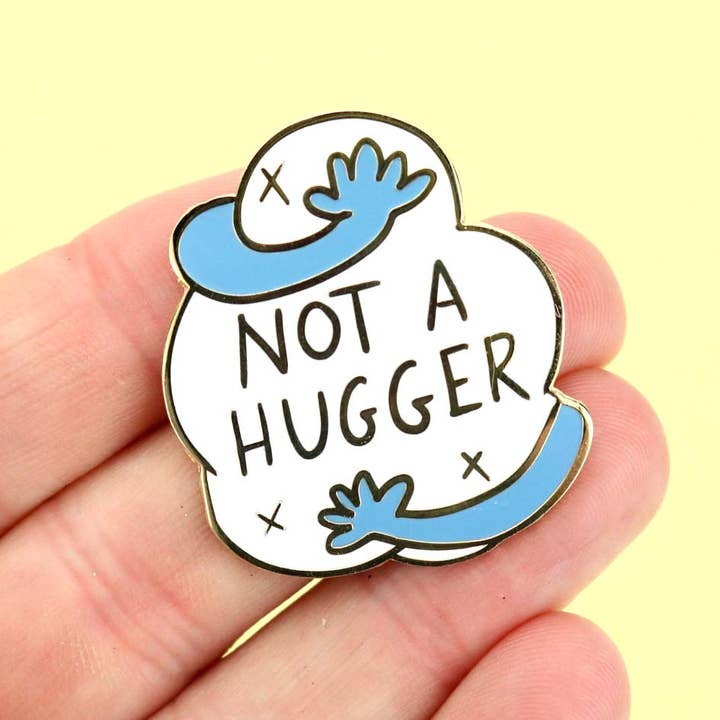 Jubly-Umph - Wholesale Lapel pin/button - Not a Hugger Lapel Pin1