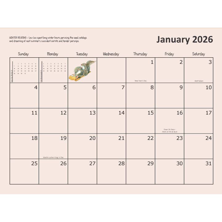Woodfield Press - Wholesale Calendar - #3050 - 12-Month Wall Calendar (2026)