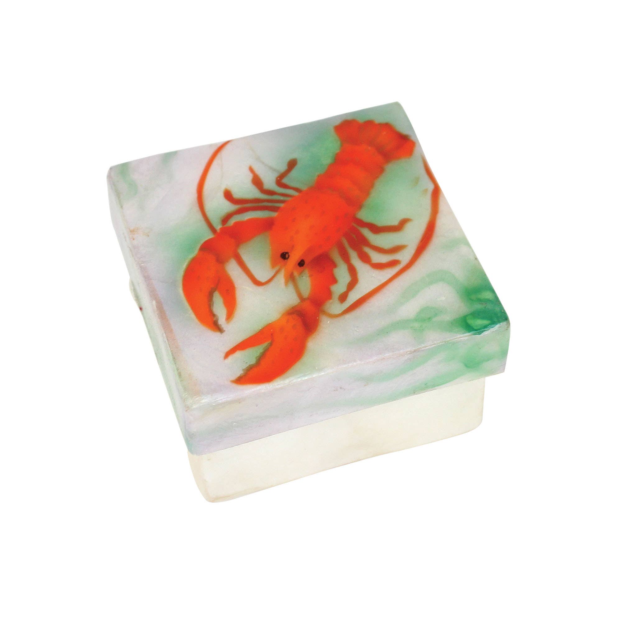 Beachcombers - Wholesale Jewelry Box/Organizer - SALE Lobster Decorative Trinket Box